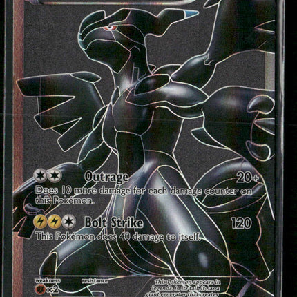 Black and White Zekrom (114 Full Art) #114/114