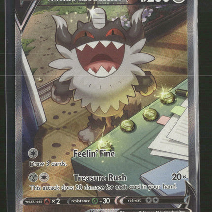 SWSH11: Lost Origin Galarian Perrserker V (Alternate Full Art) #184/196