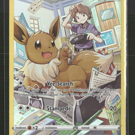SWSH09: Brilliant Stars Trainer Gallery Eevee #TG11/TG30
