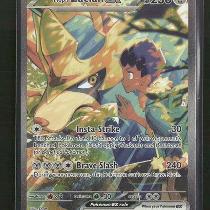 SV09: Journey Together Hop's Zacian ex #186/159