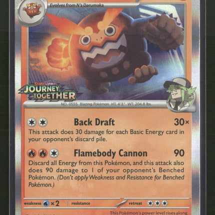 SV: Scarlet & Violet Promo Cards N's Darmanitan #181