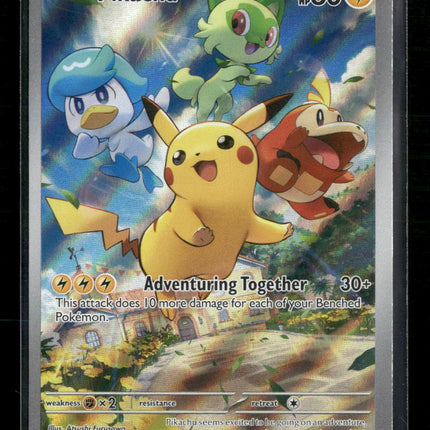 SV: Scarlet & Violet Promo Cards Pikachu #027