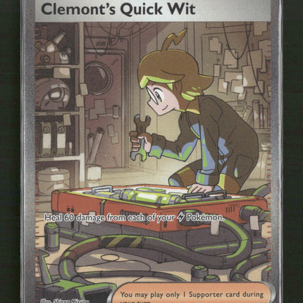 SV08: Surging Sparks Clemont's Quick Wit #243/191