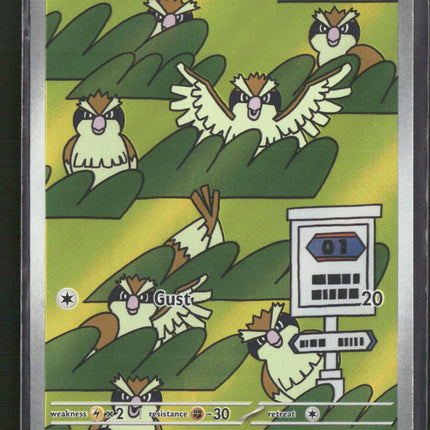 SV03: Obsidian Flames Pidgey #207/197