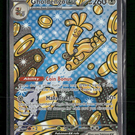 SV: Prismatic Evolutions Gholdengo ex #164/131