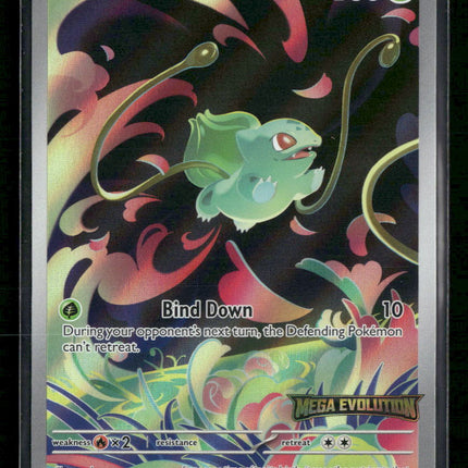 ME01: Mega Evolution Bulbasaur #133/132 Mega Stamped