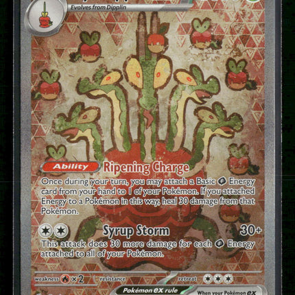 SV07: Stellar Crown Hydrapple ex #167/142