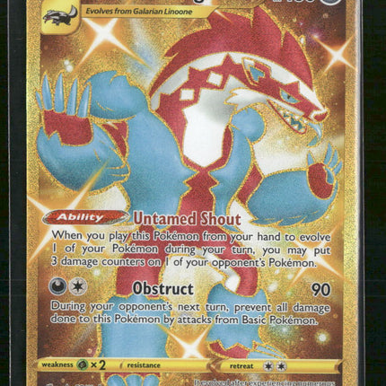 SWSH04: Vivid Voltage Galarian Obstagoon (Secret) #198/185