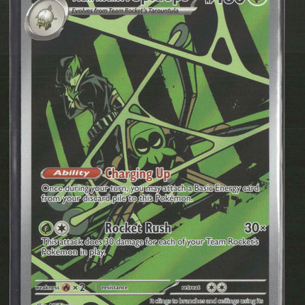 SV10: Destined Rivals Team Rocket's Spidops #187/182