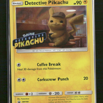 SM Promos Detective Pikachu #SM190