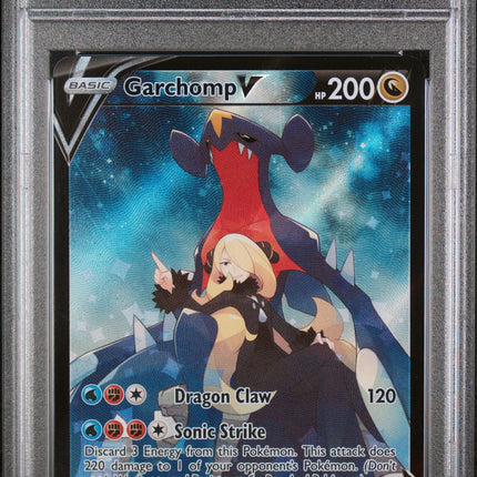 2022 Pokemon Sword & Shield Astral Radiance Fa/Garchomp V 9 PSA #TG23
