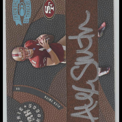 2005 Donruss Throwback Threads Rookie Hoggs Autographs Alex Smith #/150 #RH-1