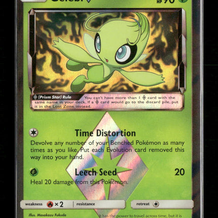 SM - Lost Thunder Celebi Prism Star #19/214