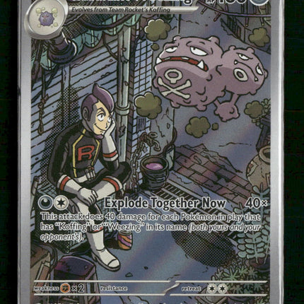 SV10: Destined Rivals Team Rocket's Weezing #199/182