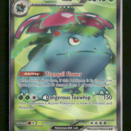 SV: Scarlet & Violet 151 Venusaur ex #182/165