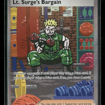 Lt. Surge's Bargain - 185/132 - ME01: Mega Evolution (MEG)