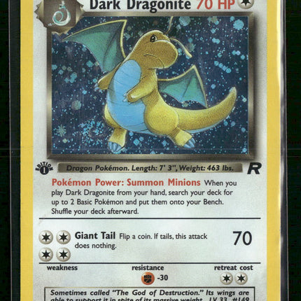 Team Rocket Dark Dragonite (5) #05/82