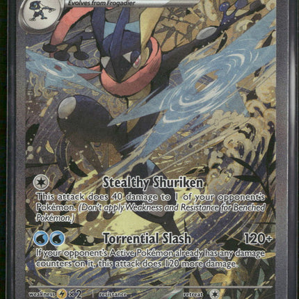 SV: Scarlet & Violet Promo Cards Greninja ex #132