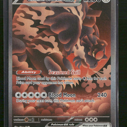 SV: Prismatic Evolutions Bloodmoon Ursaluna ex #168/131