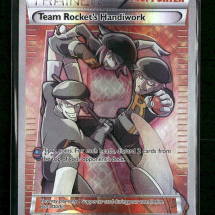 XY - Fates Collide Team Rocket's Handiwork (Full Art) #124/124
