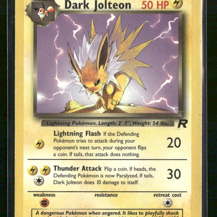 Team Rocket Dark Jolteon #38/82