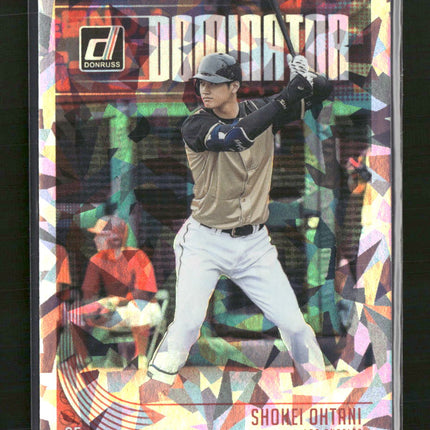 2018 Donruss Dominators Crystal Shohei Ohtani #D9