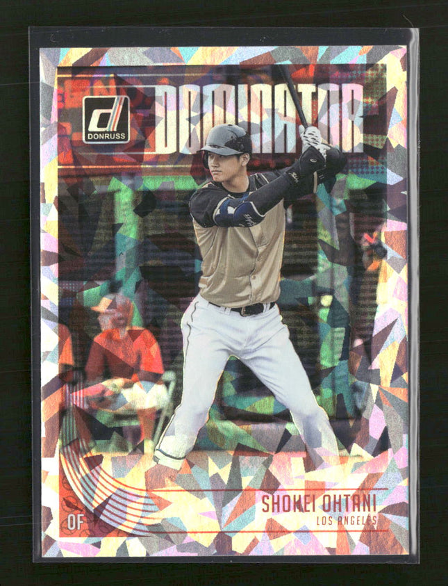 2018 Donruss Dominators Crystal Shohei Ohtani #D9