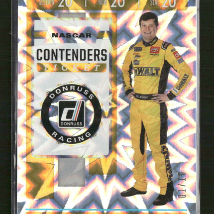 2020 Donruss Contenders Ticket Xplosion Erik Jones #/10 #C16