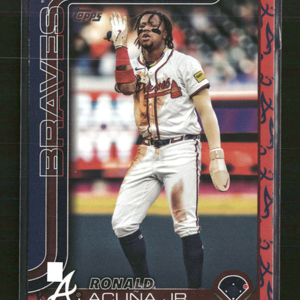 2025 Topps Team Color Border Ronald Acuña Jr. #207