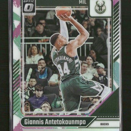 2024-25 Donruss Optic Jazz Giannis Antetokounmpo #176