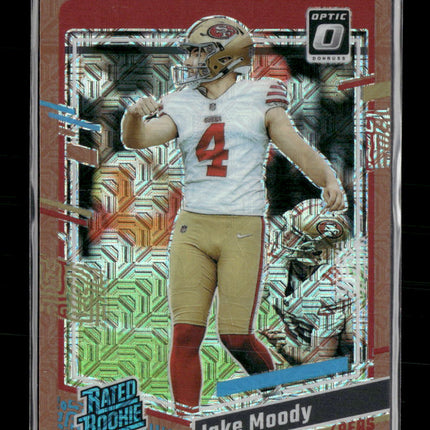 2023 Donruss Optic Bronze Mojo Jake Moody Rookie #/35 #289