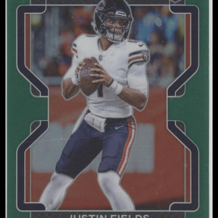 2021 Panini Prizm Green Justin Fields Rookie #334