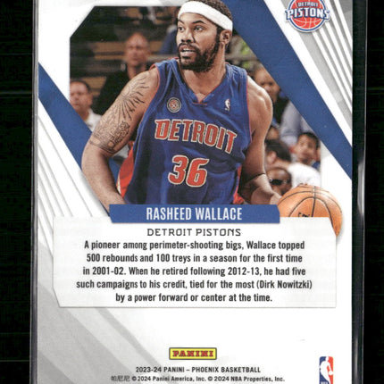 2023-24 Panini Phoenix Heiroglyphs Rasheed Wallace #33