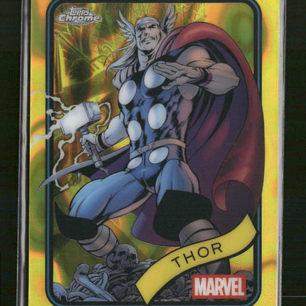 Topps Chrome Marvel Thor #119