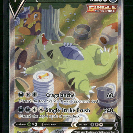 SWSH05: Battle Styles Tyranitar V (Alternate Full Art) #155/163