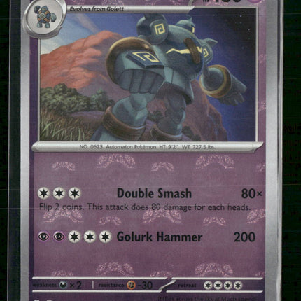 SV: Black Bolt Golurk (Master Ball Pattern) #043/086