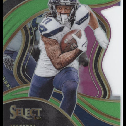 2023 Panini Neon Green Prizms Die Cuts Jaxon Smith-Njigba Rookie #/499 #259
