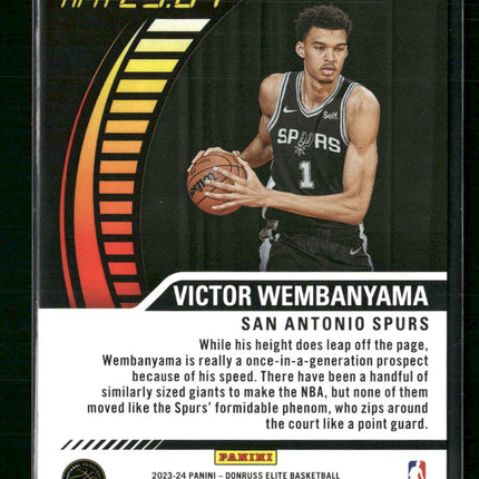 2023-24 Donruss Elite Full Throttle Rookie Victor Wembanyama #3