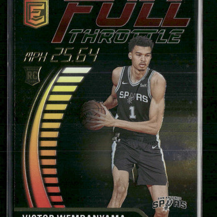 2023-24 Donruss Elite Full Throttle Rookie Victor Wembanyama #3