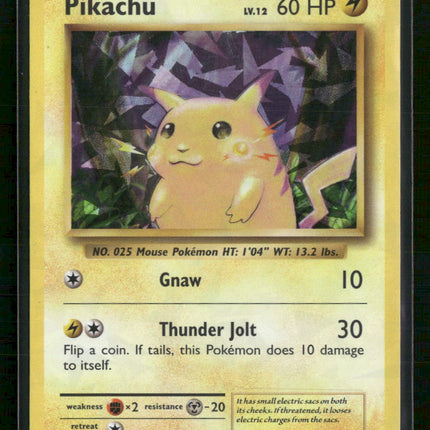 Deck Exclusives Pikachu #035/108 Cracked Ice Holo