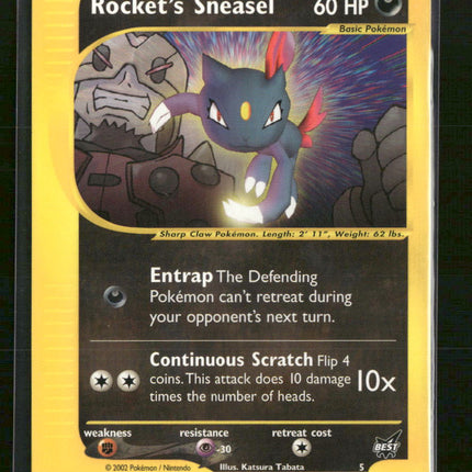 Best of Promos Rocket's Sneasel #005/009