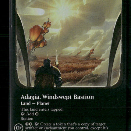 Edge of Eternities Adagia, Windswept Bastion (Borderless) #277