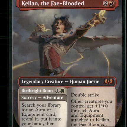 Wilds of Eldraine Kellan, the Fae-Blooded (Borderless) #298