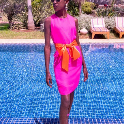 Pink Racerback Dress