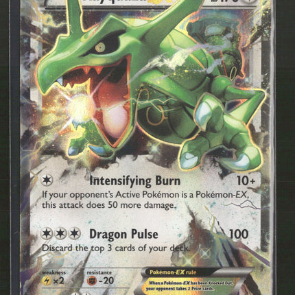 XY - Roaring Skies Rayquaza EX (75) #75/108