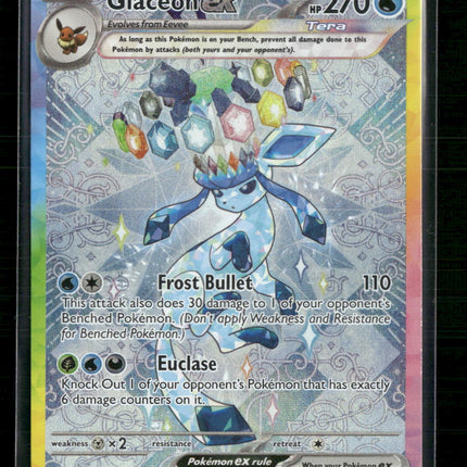 SV: Prismatic Evolutions Glaceon ex #150/131