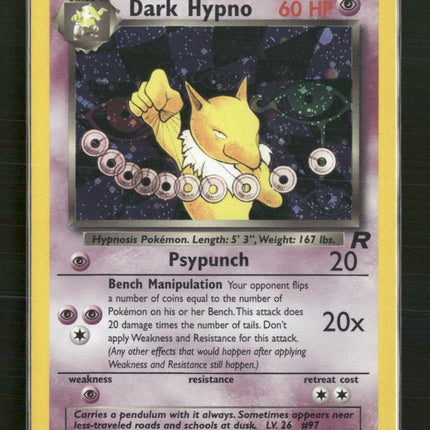 Team Rocket Dark Hypno (9) #09/82