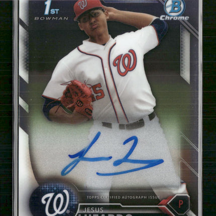 Jesus Luzardo 2016 #CDA-JLU Bowman Draft  Auto