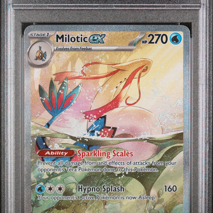 2024 Ssp En-Surging Sparks Special Illustration Rare Milotic Ex 9 PSA #237