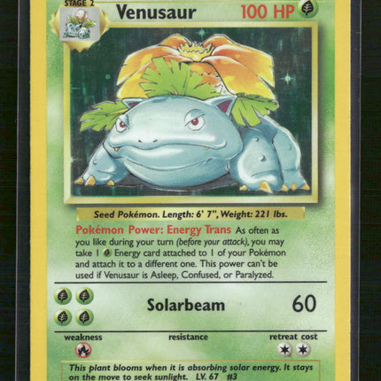 Base Set Venusaur #015/102